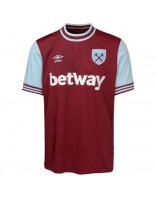 West Ham United Domácí Dres 2024-25 Krátký Rukáv